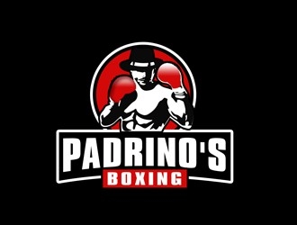 Padrinos Boxing  logo design by bougalla005