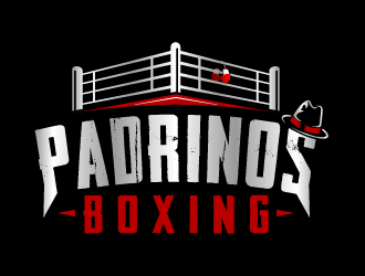 Padrinos Boxing  logo design by lestatic22