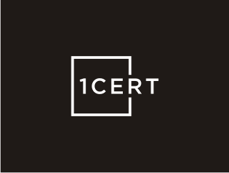 1Cert logo design by bricton