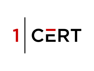 1Cert logo design by nurul_rizkon