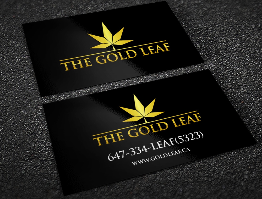 THE GOLD LEAF logo design by Kindo