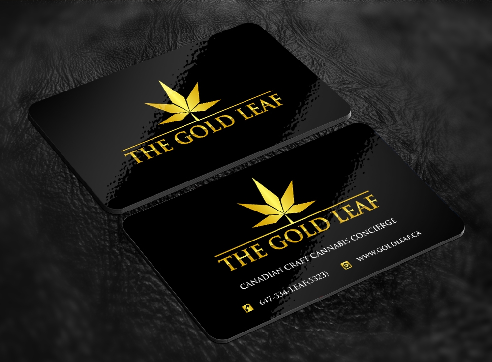 THE GOLD LEAF logo design by abss
