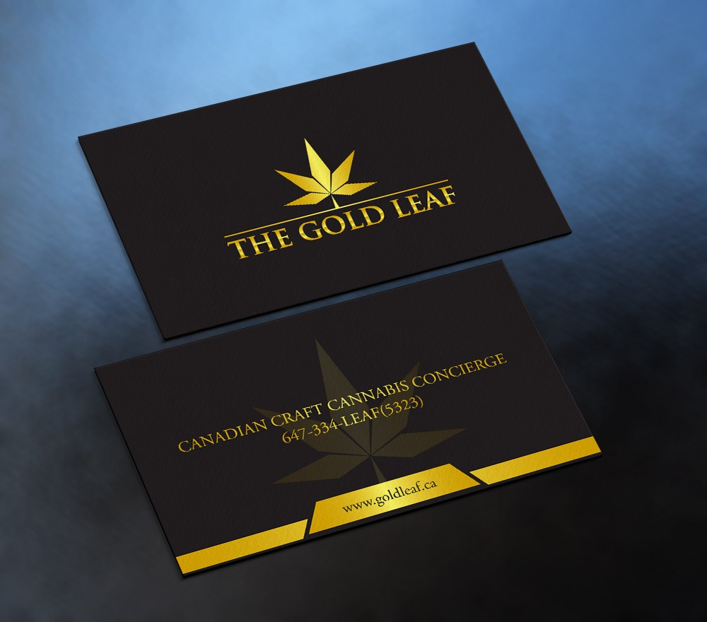 THE GOLD LEAF logo design by fritsB