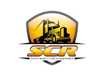 SCR Towing & Transport logo design by Pyro-Manu