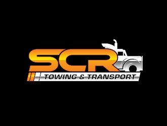 SCR Towing & Transport logo design by MarkindDesign