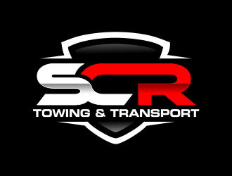 SCR Towing & Transport logo design by akhi
