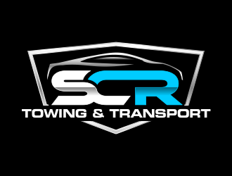 SCR Towing & Transport logo design by akhi