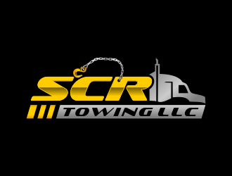 SCR Towing & Transport logo design by done