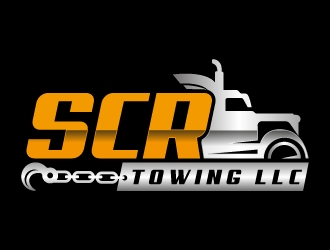 SCR Towing & Transport logo design by MUSANG