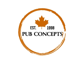 Pub Concepts logo design by Erasedink