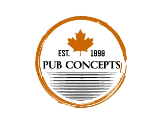 Pub Concepts logo design by Erasedink