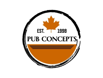 Pub Concepts logo design by Erasedink