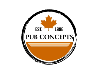 Pub Concepts logo design by Erasedink