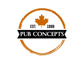 Pub Concepts logo design by Erasedink