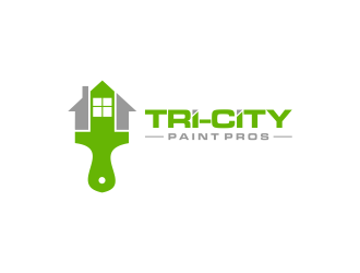 Tri-City Paint Pros logo design by RIANW