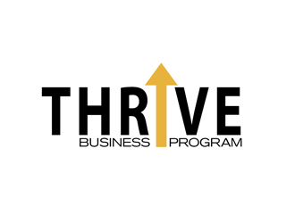 Thrive Business Progam logo design by kunejo