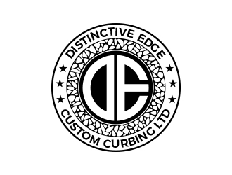 Distinctive Edge Custom Curbing Ltd. logo design by MarkindDesign