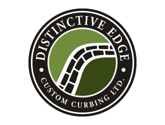 Distinctive Edge Custom Curbing Ltd. logo design by abss