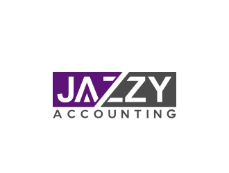 Jazzy Accounting logo design by MarkindDesign