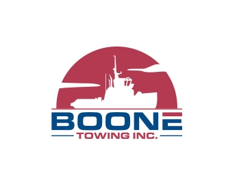 Boone Towing INC. logo design by MarkindDesign