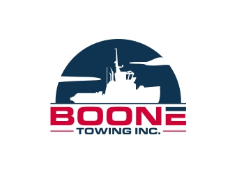 Boone Towing INC. logo design by MarkindDesign