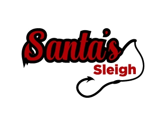 Santa’s Sleigh logo design by mewlana