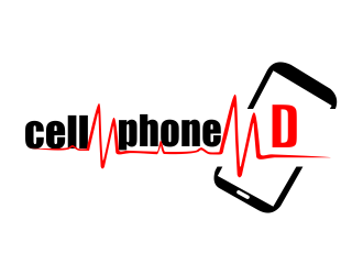 cell phone md logo design by cahyobragas