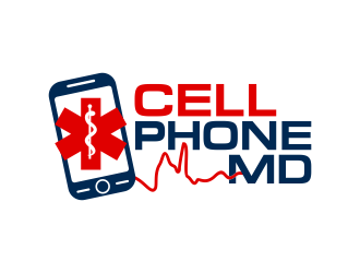 cell phone md logo design by Panara