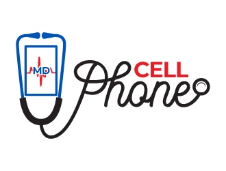 cell phone md logo design by Assassins