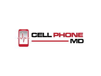 cell phone md logo design by fajarriza12