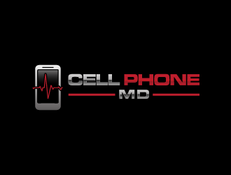cell phone md logo design by fajarriza12