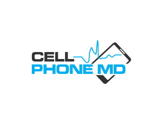 cell phone md logo design by kopipanas