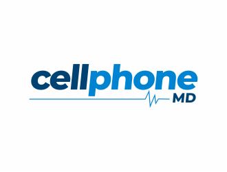 cell phone md logo design by mutafailan