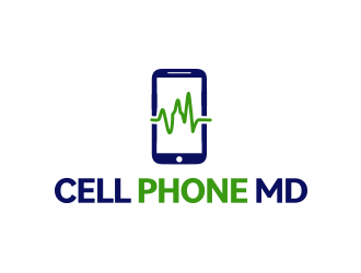 cell phone md logo design by keylogo