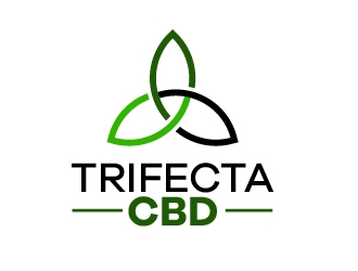 Trifecta CBD logo design by Andrei P