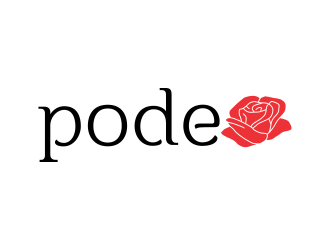 Poderosa logo design by perf8symmetry