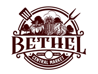 Bethel Central Market logo design by DreamLogoDesign