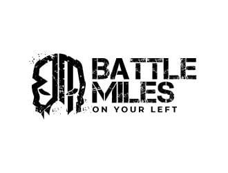 BATTLE MILES logo design by mawanmalvin