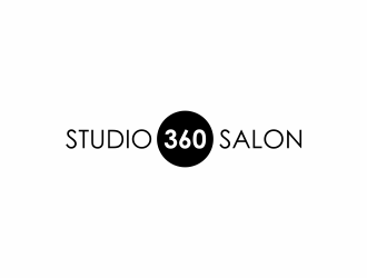 Studio 360 Salon logo design by santrie
