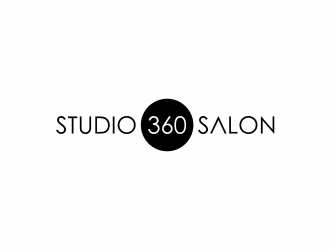 Studio 360 Salon logo design by santrie