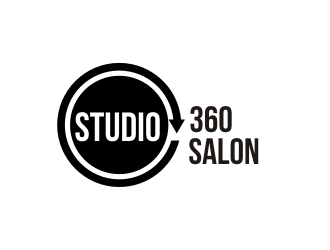 Studio 360 Salon logo design by rdbentar