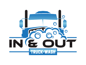 In & Out Truck-Wash  logo design by boybud40