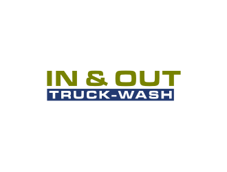 In & Out Truck-Wash  logo design by bricton