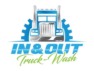 In & Out Truck-Wash  logo design by daywalker