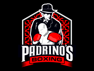 Padrinos Boxing  logo design by PRN123