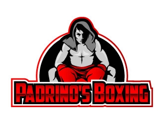 Padrinos Boxing  logo design by daywalker