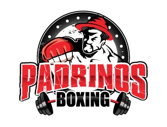 Padrinos Boxing  logo design by Suvendu