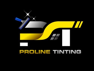 PROLINE TINTING  logo design by Suvendu