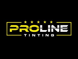 PROLINE TINTING  logo design by labo