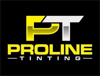 PROLINE TINTING  logo design by agil